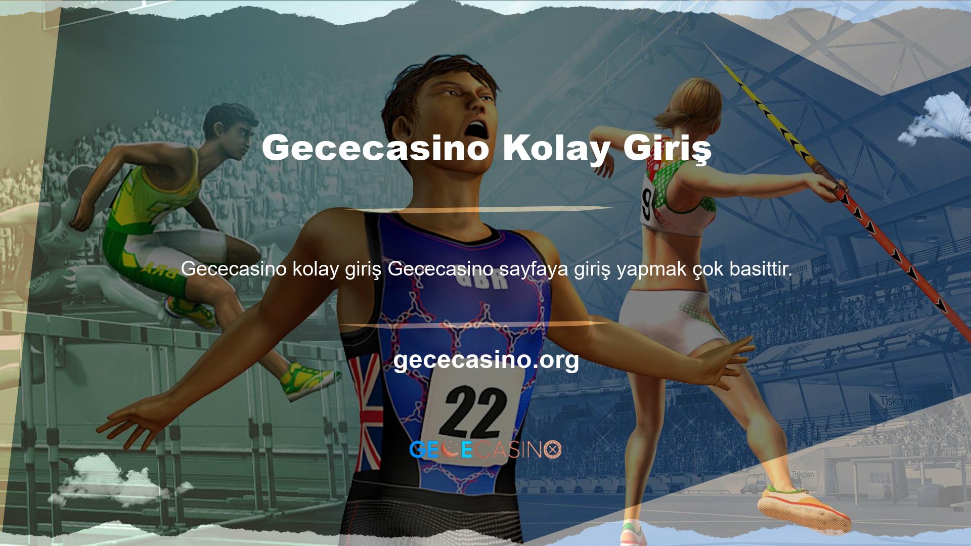 Hesabınızı açtıktan sonra Gececasino istediğiniz zaman giriş yapabilirsiniz